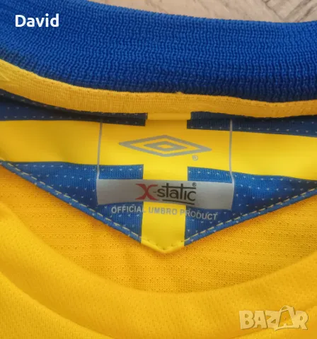 Оригинална фланелка на Швеция 05/07 Home, снимка 4 - Футбол - 50099655