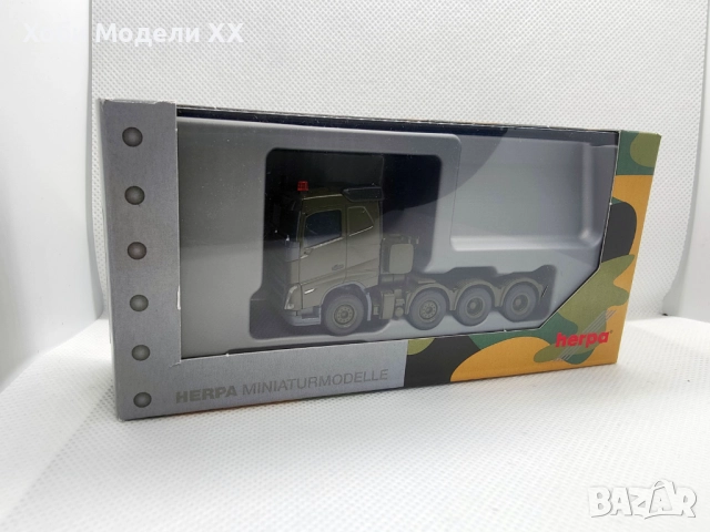 Военно-транспортен комплект Volvo + Goldhofer 1/87, снимка 2 - Колекции - 51826779