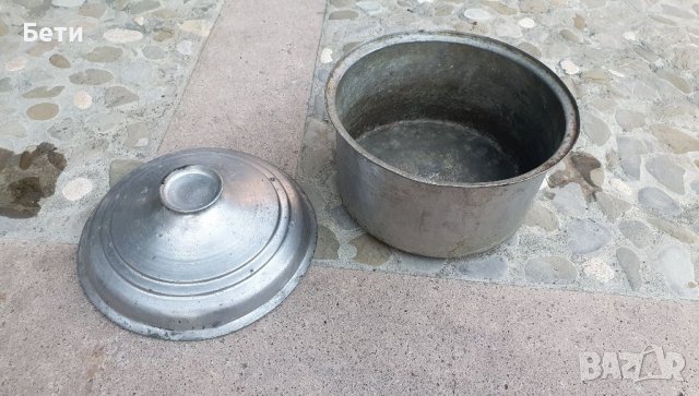 Медни старинни съдове, снимка 5 - Прибори за хранене, готвене и сервиране - 38300153