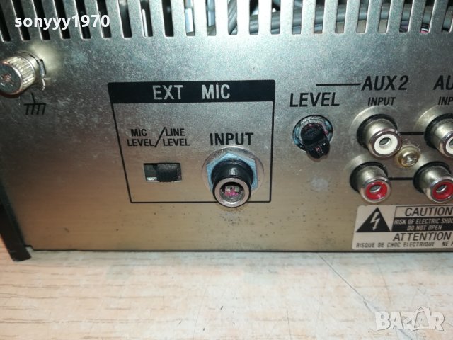 sony stereo mixing ampli-made in japan-120v/60hz, снимка 11 - Ресийвъри, усилватели, смесителни пултове - 30256581