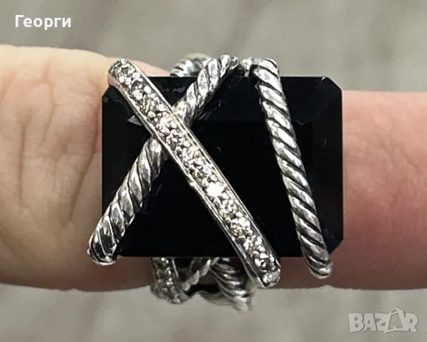 David Yurman оригинален пръстен, снимка 2 - Пръстени - 50263496