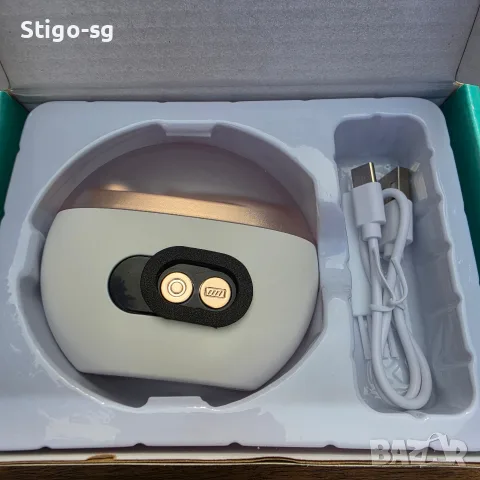 Електрическа пила за нокти, 3 скорости, с LED светлина,, снимка 2 - Продукти за маникюр - 56161465
