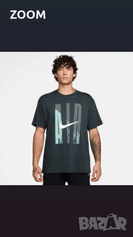 NIKE M90 AIR TEE OVER SIZE UNISEX, снимка 5 - Тениски - 54234638