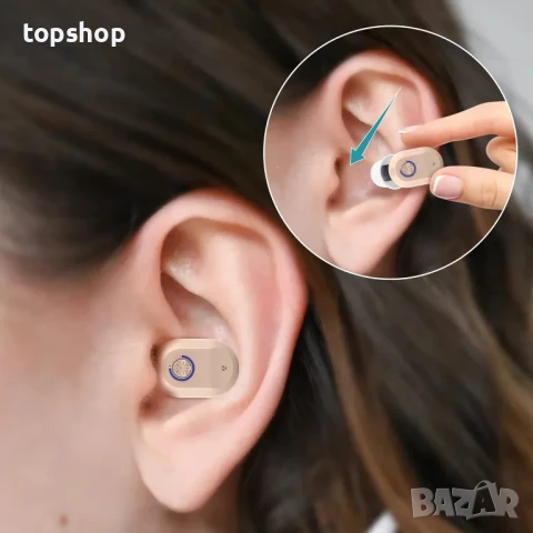 НОВ акумулторен слухов апарат TKING CN127 тип ITE , снимка 9 - Слухови апарати - 50555720