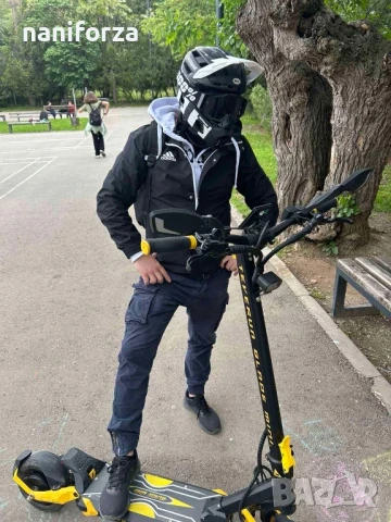 Тротинетка Teverun blade mini pro+каска BELL+яке+очила!, снимка 7 - Други спортове - 50494216