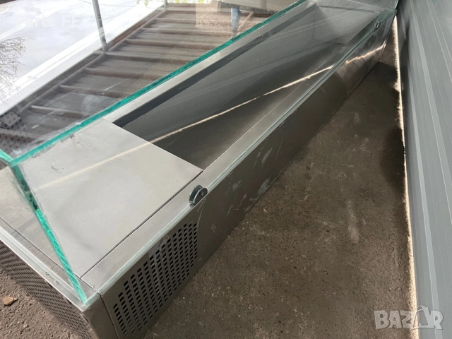 Салатен бар саладетка професионална хладилна витрина студено бен мари salaten bar saladetka, снимка 4 - Обзавеждане на кухня - 52296471