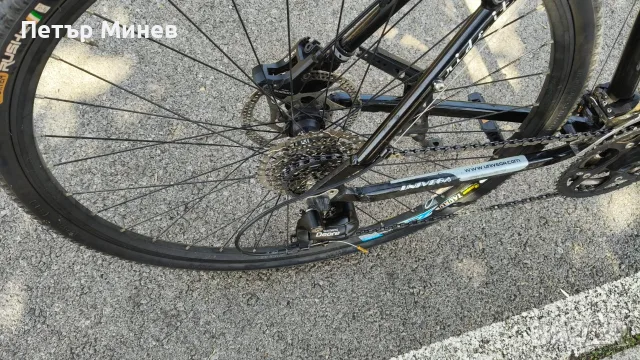 Хибриден авелосипед Univega Terreno LTD | Размер L/XL | Shimano Deore 3x9, снимка 3 - Велосипеди - 55869135