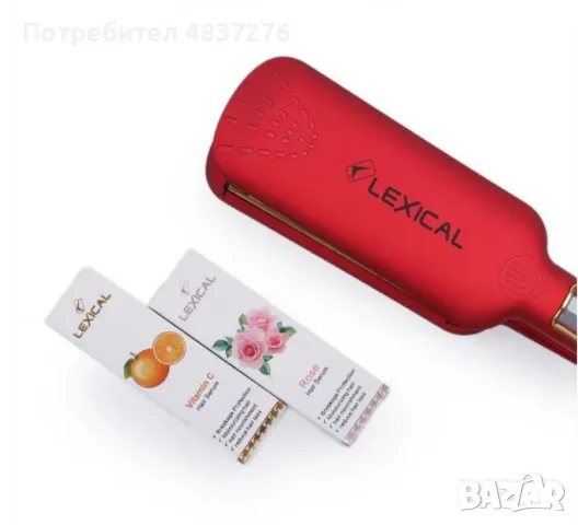 Преса за коса+ подарък 2 шишета серум, снимка 7 - Преси за коса - 55889152
