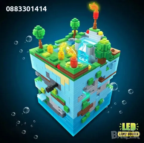 Конструктор Майнкрафт Minecraft 503 части , снимка 3 - Конструктори - 50217935