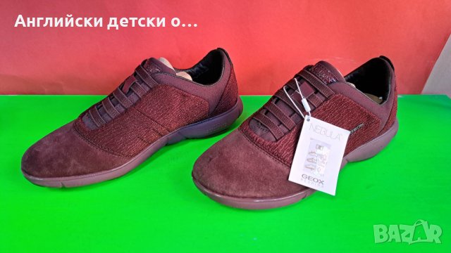 Английски детски маратонки естествена кожа-GEOX , снимка 4 - Детски маратонки - 40208416