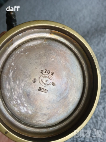 Подстаканчик, снимка 4 - Антикварни и старинни предмети - 54355754