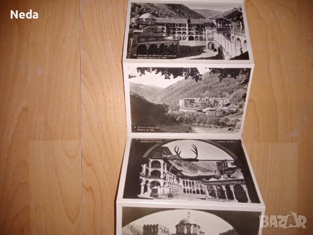 Стари снимки Рилски манастир 1953 г., снимка 5 - Други ценни предмети - 38177211