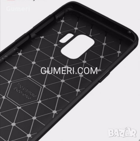 Samsung Galaxy S9 + Карбонов удароустойчив гръб , снимка 3 - Калъфи, кейсове - 31555225
