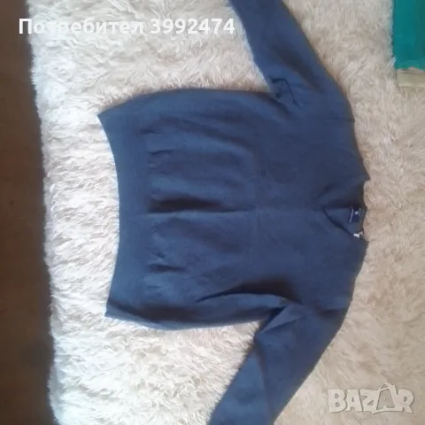 Пуловер GANT,фина мериносова вълна