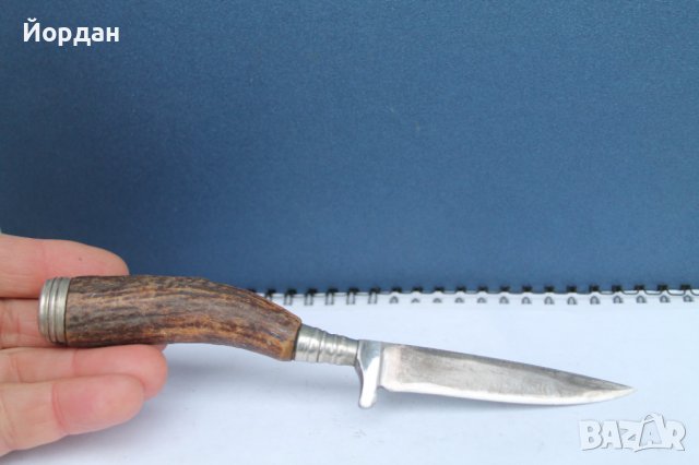 Немски ловен нож, снимка 1 - Антикварни и старинни предмети - 39098480