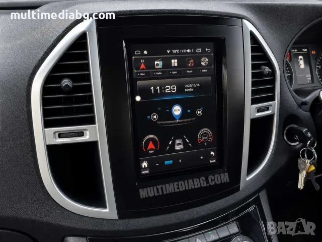 Mercedes Vito 3 W447 [2014-2020] 9.7 Мултимедия Навигация Android, снимка 2 - Аксесоари и консумативи - 52273201