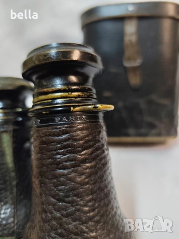 Рядък бинокъл (периода на Първата световна война)  Colmont Paris Jumelle Nationale, снимка 6 - Антикварни и старинни предмети - 54112419