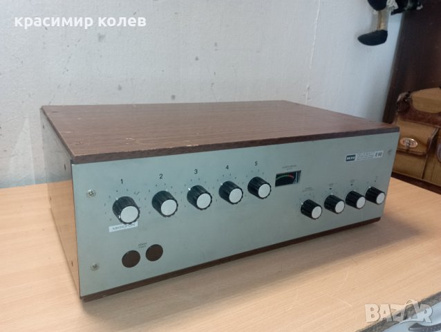 винтидж миксер усилвател "Klein&Hummel Telewatt E60", снимка 2 - Ресийвъри, усилватели, смесителни пултове - 40339135