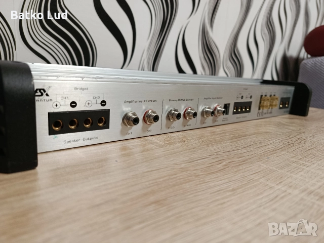 Усилвател ESX Quantum QE 900.4, снимка 9 - Ресийвъри, усилватели, смесителни пултове - 52710255