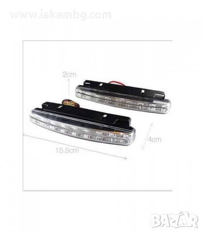 ДНЕВНИ СВЕТЛИНИ ЗА АВТОМОБИЛИ DRL LED DAYTIME RUNNING LIGHT - код 1149, снимка 6 - Аксесоари и консумативи - 34054423