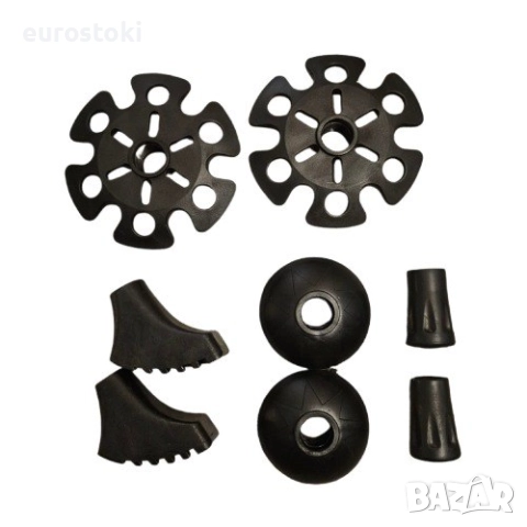 Щеки за трекинг Forest tales от алуминий с коркова дръжка. Леки, сгъваеми туристически щеки за раниц, снимка 3 - Спортна екипировка - 52851870