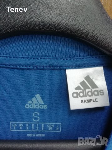 Adidas Croatia Dark Marine Blue оригинална нова тениска Хърватия Хърватска Адидас размер S, снимка 5 - Тениски - 44390552