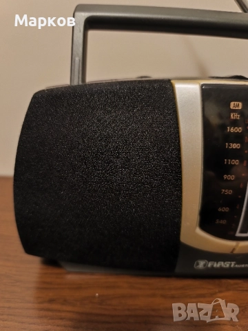 FIRST Austria - Портативно Радио, снимка 3 - Радиокасетофони, транзистори - 52353765