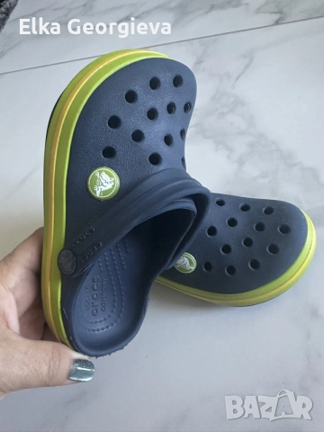 Оригинални детски чехли-сандали Crocs, снимка 7 - Детски джапанки - 55978988