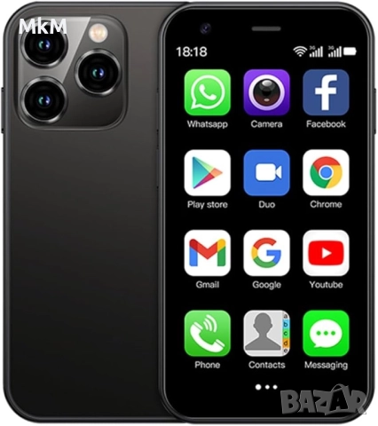 SOYES XS15 Ултратънък 3.0-инчов малък телефон 2GB + 16GB, снимка 2 - Други - 52980862