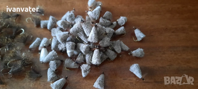 Мухи за пъстърва и кефал. , снимка 3 - Стръв и захранки - 53911771