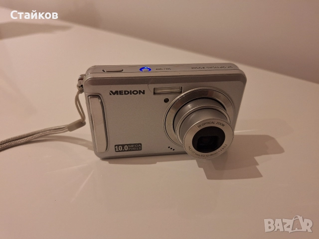 фотоапарат Medion MD 85919 камера 10 MP 3x оптично увеличение , снимка 6 - Фотоапарати - 52658005