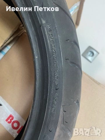 Мото гума Pirelli Diablo Rosso 3 задна + подарък предна, снимка 9 - Гуми и джанти - 52472068