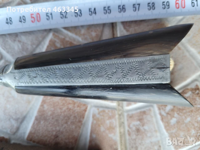 Ножа, кама, ятагановиден критски нож, бичак, снимка 8 - Антикварни и старинни предмети - 50777650
