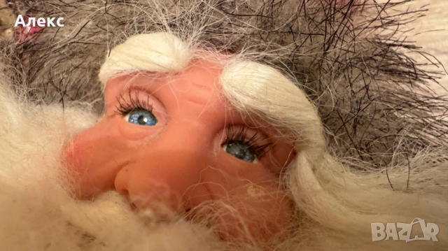 Винтидж Дядо Коледа с мигли:) Норвегия., снимка 2 - Декорация за дома - 52761565