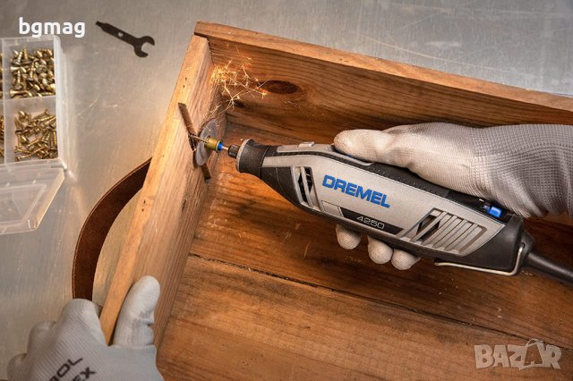 DREMEL 4250-6/128 мултифункционален инструмент, комплект с куфар, снимка 7 - Други машини и части - 40261926