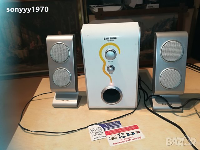 samsung-буфер 27х24х15см-с 2 колони 24х8х4см, снимка 4 - Тонколони - 29555053