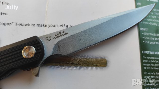 Най-новият CRKT 3810 Matthew Lerch LCK +, снимка 12 - Ножове - 40376869