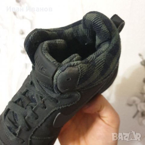 зимни кецове  NIKE COURT BOROUGH MID PREMIUM номер 40,5-41, снимка 6 - Кецове - 39757125