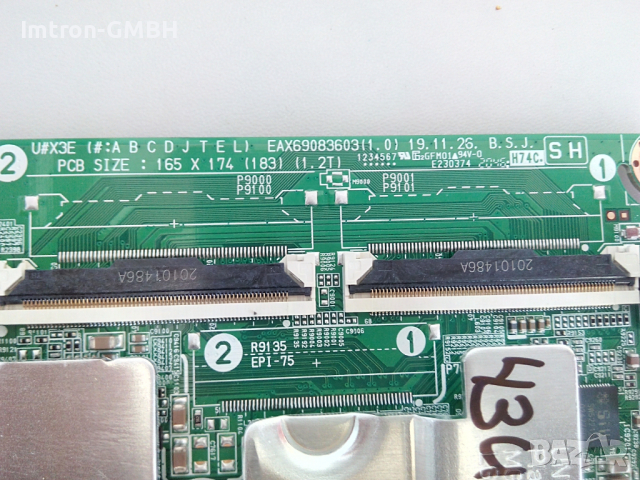 Mainboard EAX69083603 (1.0) TV LG 43UN73006LC, снимка 3 - Части и Платки - 36384920