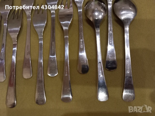 Десертни вилици и лъжици , снимка 8 - Прибори за хранене, готвене и сервиране - 51253543