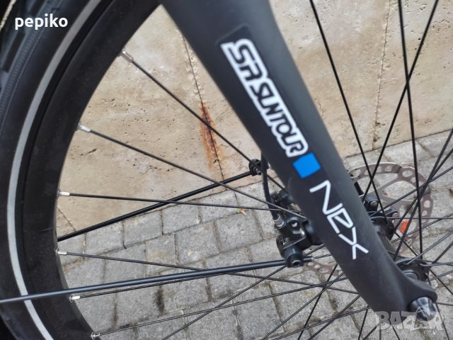 Продавам колела внос от Германия НОВ алуминиев велосипед SANTERO PLUS 28 преден амортисьор диск, снимка 11 - Велосипеди - 42263737