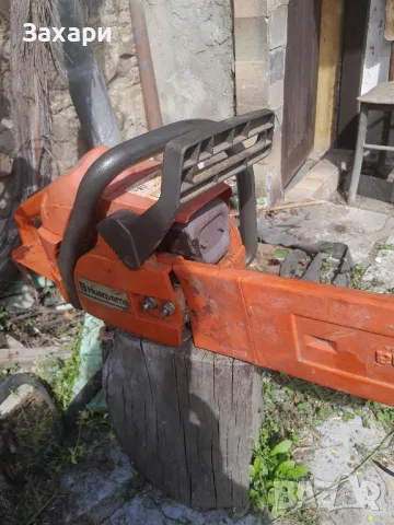 Оригинална резачка почти нова една верига е сменена и тя си е нова
