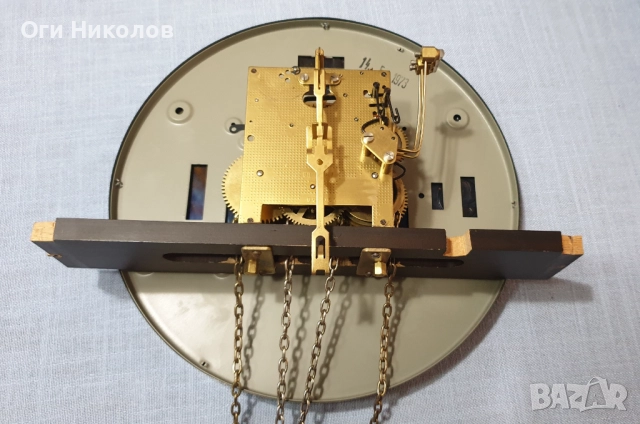 Немски паркетен часовник  " Urgos " , снимка 9 - Антикварни и старинни предмети - 52016935