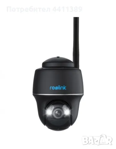 Камера за наблюдение Reolink ARGUS PT, IP, Wi-Fi, 5MP, ротация 355°/140°, Night Vision 10m, черна, 9, снимка 1 - HD камери - 49445009