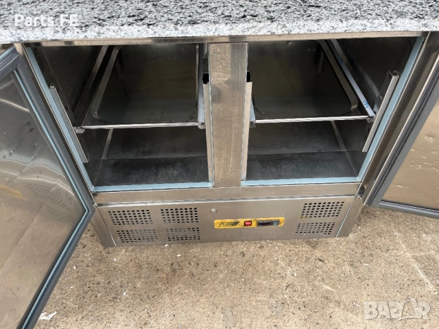 Хладилна маса с гранит пицарска професионална кухненско оборудване hladilna masa s granit, снимка 4 - Обзавеждане на кухня - 53934590