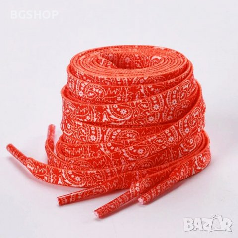 Бандана връзки за обувки - Red Blood