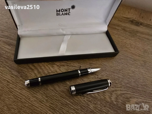 Mont Blanc нова оригинална писалка химикалка с кутия , снимка 3 - Други - 53893104
