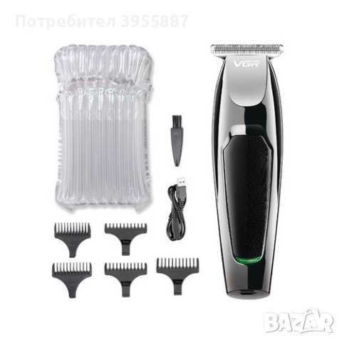 Оригинална VGR Професионална машина за подстригване на коса, безжичен тример за брада, снимка 2 - Машинки за подстригване - 44214590