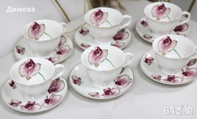 Сервиз за чай  "Орхидея "