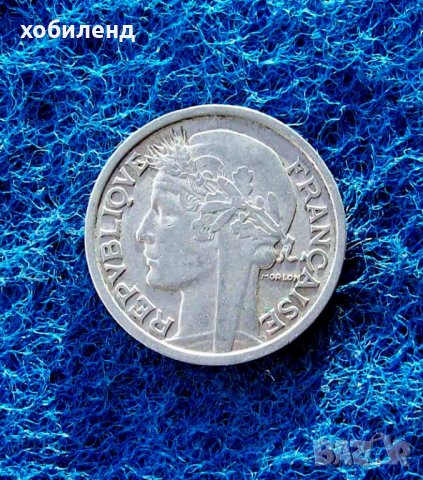 2 франка Франция 1948, снимка 2 - Нумизматика и бонистика - 31961471